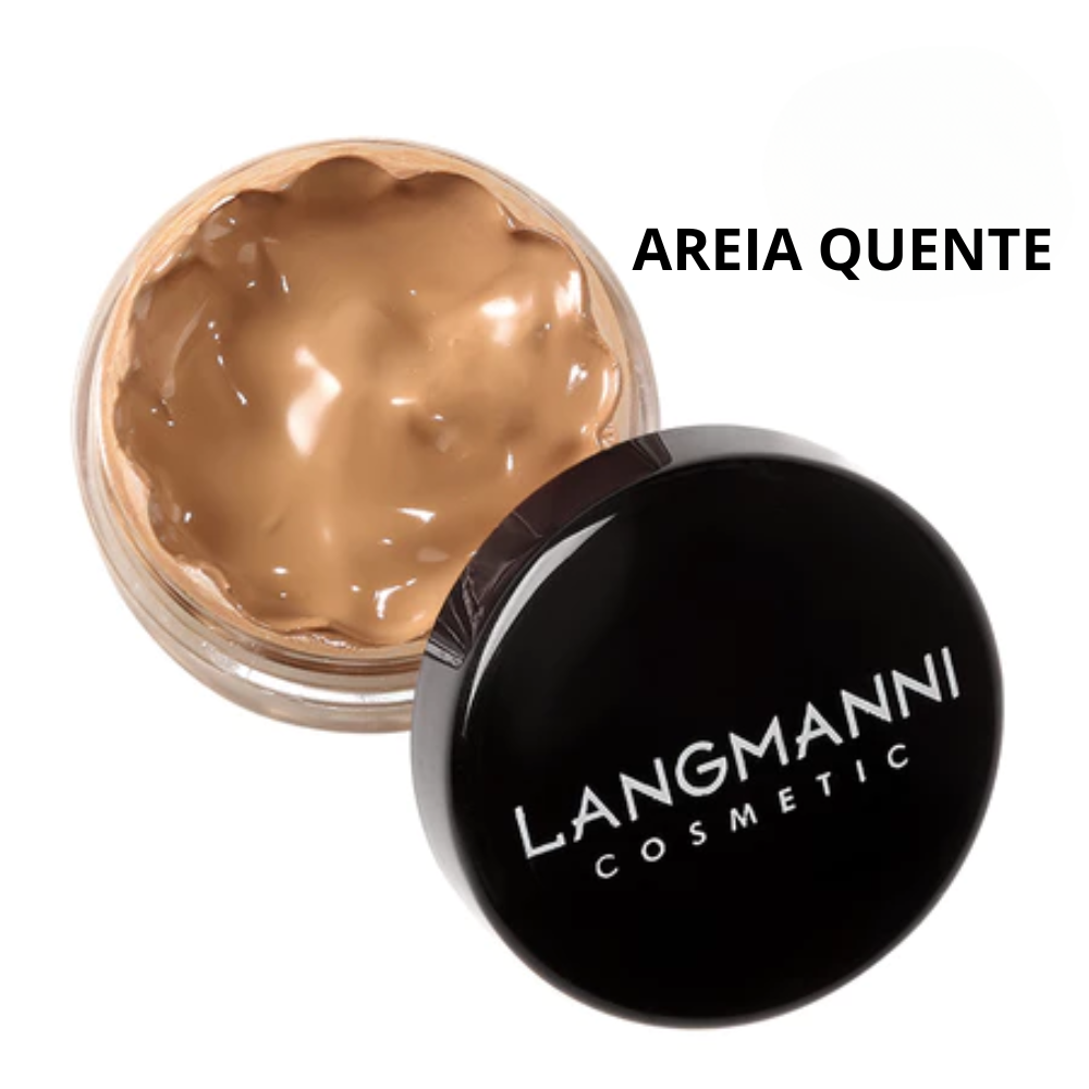 Corretivo de Fundação Líquida Mate Hidratante — Cobertura Completa e Brilho Natural