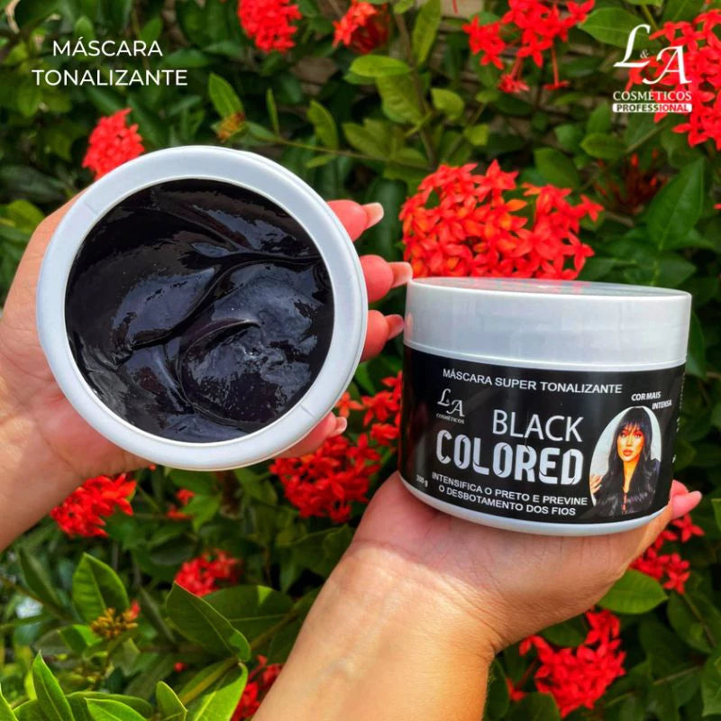 Tonalizante Preto Intenso - Sem Amônia - Resultado 100% Natural
