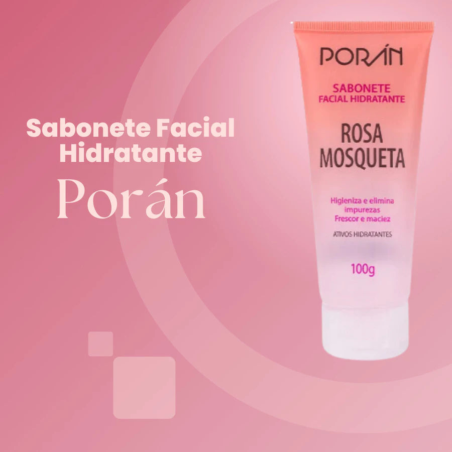 Sabonete Facial Rosa Mosqueta - Vegano - 100g