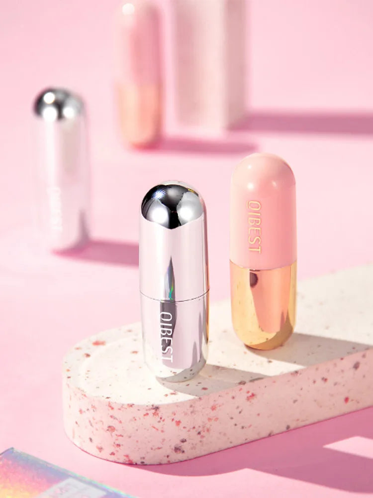 Batom Hidratante com Glitter Gelatinoso Impermeável 24 Horas