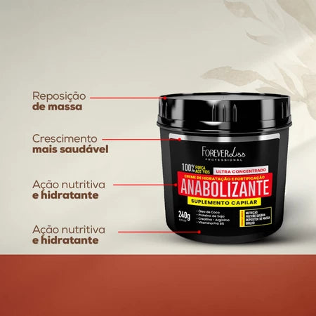 Máscara Anabolizante Forever Liss 240G
