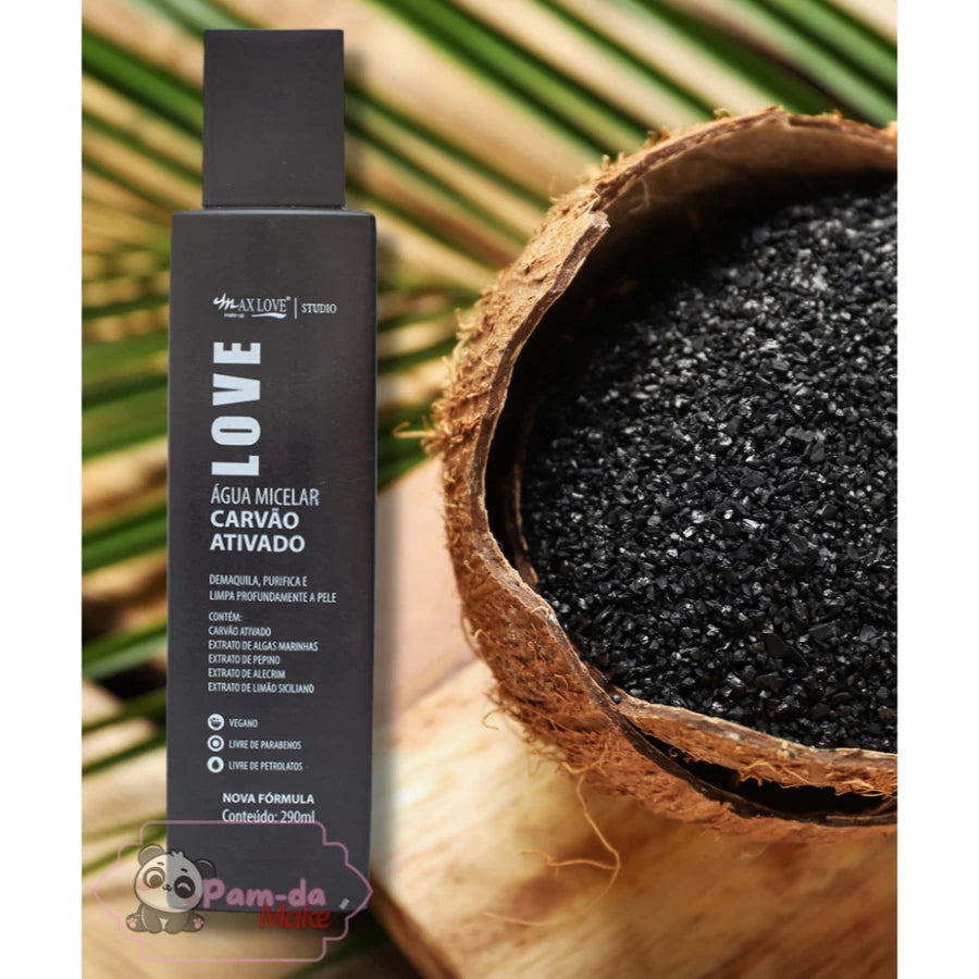 Água Micelar Carvão Ativado - 290ml