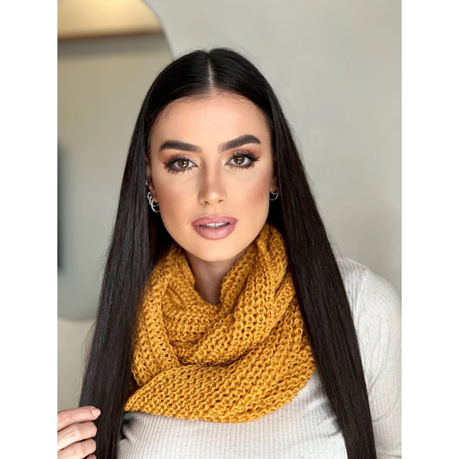 Cachecol Tricô Feminino - Inverno 2025 + Frete Grátis