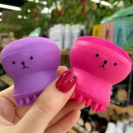 6 Uni Esponja Limpeza Facial Esfoliante Massageador Rosto Polvo/Para Base/Corretivo/Contorno/Skin Care