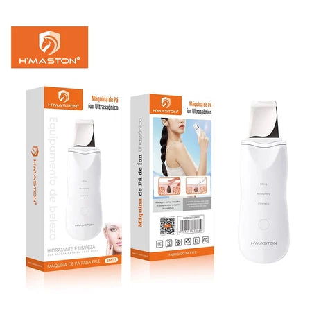 Aparelho de Peeling Ultrassônico Limpador Facial Anti-rugas Sonic Skin Ionização SM03