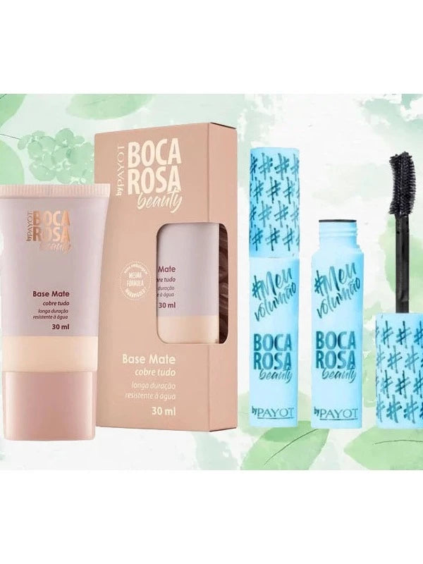 Base Líquida Boca Rosa Matte Perfect - 30ml + Brinde (Máscara de cílios Boca Rosa)