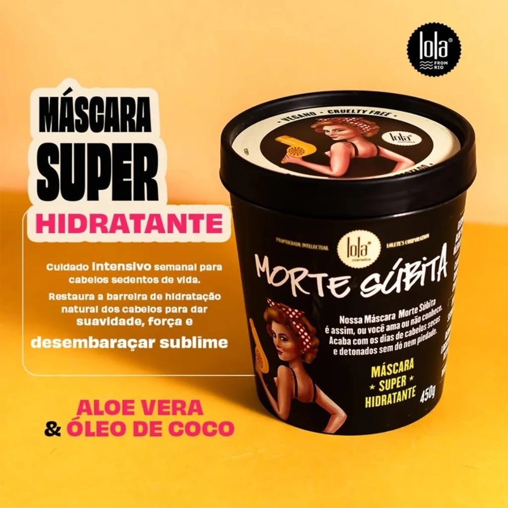 Máscara Capilar Morte Súbita Lola Cosmétics 450g