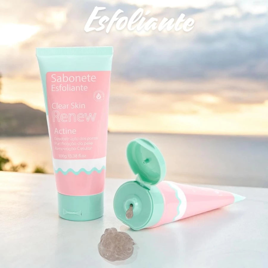Sabonete Facial Esfoliante Actine - 100ml
