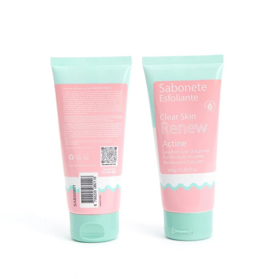 Sabonete Facial Esfoliante Actine - 100ml