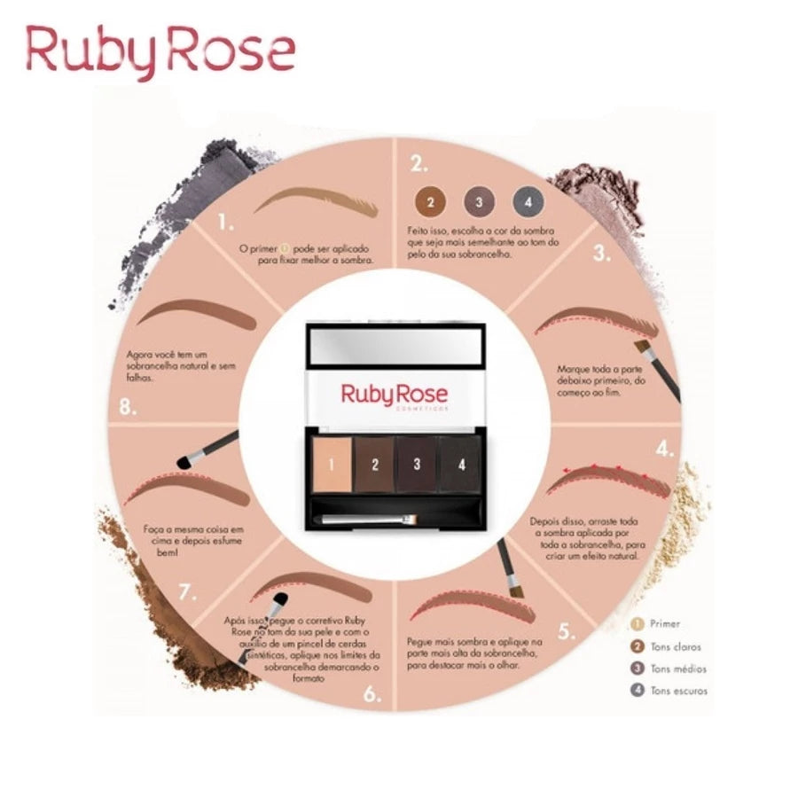 Sombra para SOBRANCELHA Ruby Rose